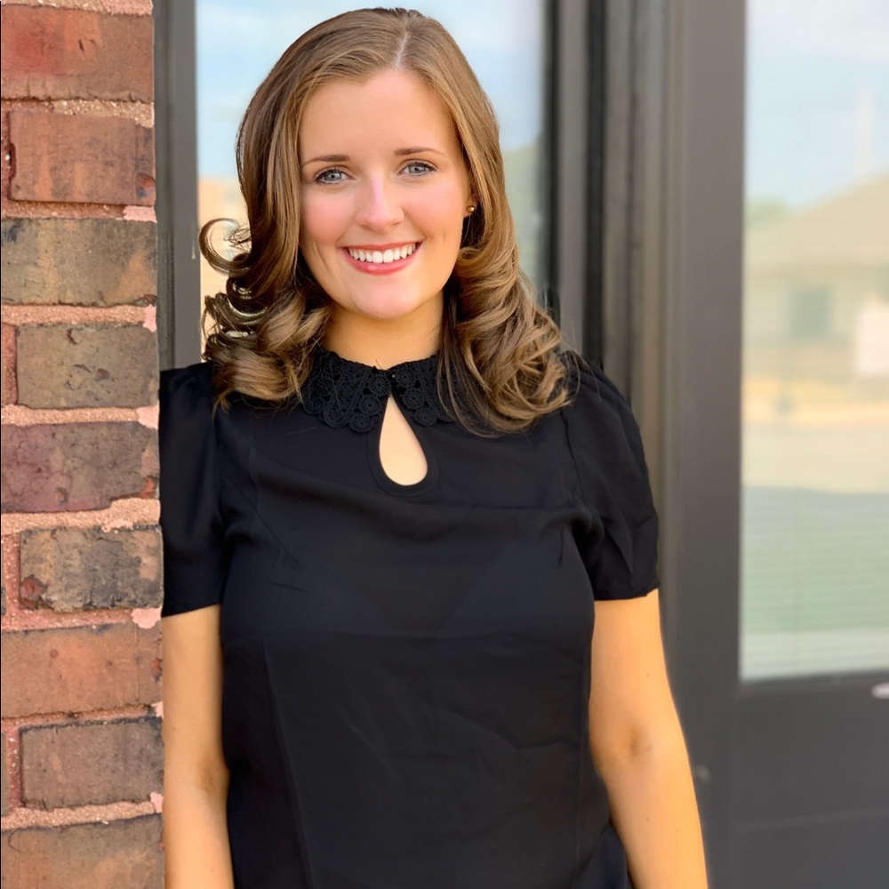 Shein - Peter Pan Collar blouse